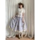 Miss Point Goose's Flower Basket Petal Hem Skirt(Reservation/3 Colours/Full Payment Without Shipping)